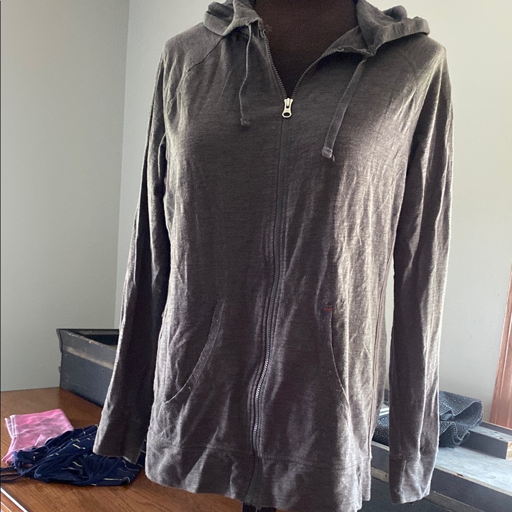 Champion Dark Gray Zip-Up Hoodie